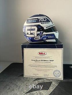 George Russell 1/2 Scale F1 Williams 750GP Anniversary Limited Edition F1 Helmet