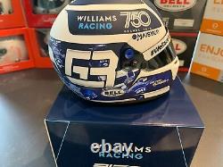 George Russell 1/2 Scale F1 Williams 750GP Anniversary Limited Edition F1 Helmet