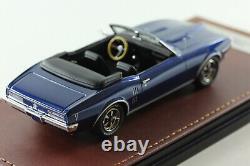 Glm 191005, 1968 Pontiac Firebird 400, Open Top, Blue Metallic 143 Scale