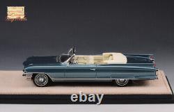 Glm Stm62301, 1962 Cadillac Series 62 Convertible, Neptune Blue, 143 Scale