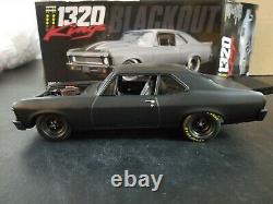 Gmp 1320 Kings 1969 Chevrolet Blackout Nova 1/18 Scale. BRAND NEW! 427/570 Made