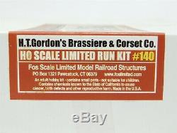 HO 1/87 FOS Scale Limited 140 HT Gordon's Brassiere & Corset Craftsman Kit RARE