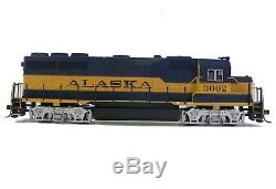 HO Scale Model Railroad Trains Engine Alaska GP-40 Locomotive DCC & Sound 66303