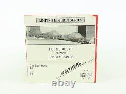 HO Scale Walthers Limited Edition 932-3131 Hot Metal Car Set 3-Pack