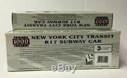 HO scale Proto 1000 MTA (NYC Transit) Subway 4 Car set Tuscan R17. #6 Lexington