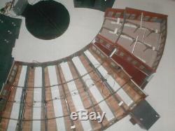 HO scale ROUND HOUSE withTURNTABLE 10 bay Heljan 802 & 803 and Walthers 933-3041