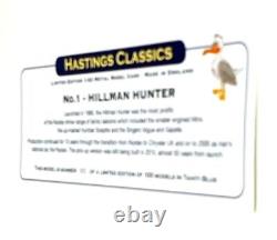 Hastings Classics (SMTS) 1/43 Scale HC1 Hillman Hunter Tahiti Blue