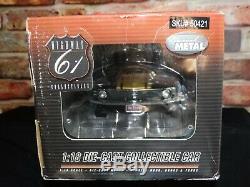 Highway 61 1970 Ford Mustang Boss 302 118 Scale Diecast Model Car Black/Gold