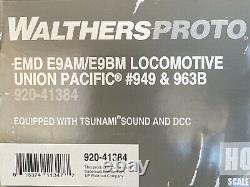 Ho Scale Walthers Proto Tsunami Sound DCC Union Pacific UP E9AM/E9BM Sealed