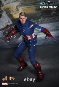 Hot Toys Mms174 The Avengers Captain America 1/6th Scale Limited Edition