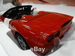 Hot Wheels Chevy Corvette C6 Convertible Candy Red 112 Scale Diecast Model Car