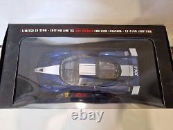 Hot Wheels Elite 1/18 scale Ferrari FXX Metalic Blue New Limited Edition J8247