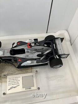 Hot Wheels Racing Kimi Raikkonen. McLaren Limited Edition Model. 1 18 Scale