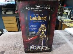 Huge CS MOORE Studio LADY DEATH Limited Edition 16 Scale Statue #179/200 MIB