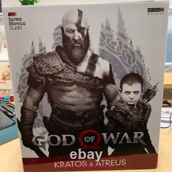 IRON STUDIOS Kratos and Atreus Deluxe Art Scale 1/10 God of War Limited edition