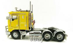 Iconic Replicas Australian Kenworth K100G 6x4 Prime Mover Truck Yellow Scale