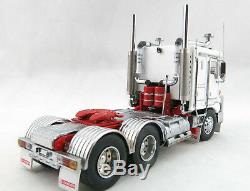 Iconic Replicas Kenworth K100G 6x4 Prime Mover White / Red Scale 150