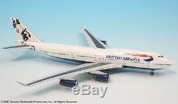 InFlight200 British Airways Hong Kong Boeing 747-400 1200 Scale REG#G-BNLR Mint