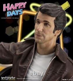 Infinite Statue Old & Rare Happy Days Fonzie 1/6 Scale Statue Limited Edition