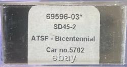 InterMountain N Scale Aitchison Topeka Santa Fe Bicentennial ATSF SD45-2 #5702