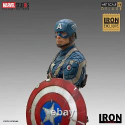 Iron Studios Captain America First Avenger Art Scale 1/10 MCU 10 Exclusive