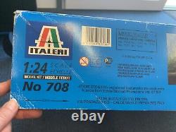 Italeri Eddie Stobart Ltd. Truck & Trailer 124 Scale No. 708 Model Kit