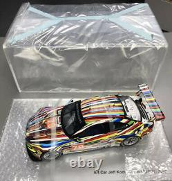 Jeff Koons BMW Art Car 118 Scale M3 GT2 Le Mans Racer Brand New Seal box