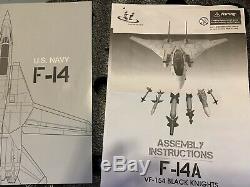 Jsi F-14a Tomcat Vf-154 Black Knights 1/18 Scale New Mint In Box Limited Edition