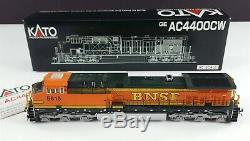 KATO 37-6442 BNSF GE AC4400CW Diesel Locomotive 5615 HO Scale DCC Ready