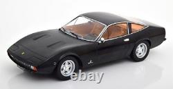 KK-SCALE Ferrari 365 GTC4 coupe 1971, 1/18 scale model, Black, Free Delivery