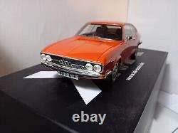 KK Scale Audi 100 Coupe S 1970 KK-Scale Limited Edition Orange In Box 118 Mint