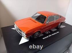 KK Scale Audi 100 Coupe S 1970 KK-Scale Limited Edition Orange In Box 118 Mint