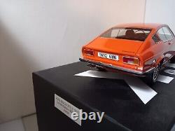 KK Scale Audi 100 Coupe S 1970 KK-Scale Limited Edition Orange In Box 118 Mint