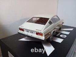 KK Scale Audi 100 Coupe S 1970 KK-Scale Limited Edition white In Box 118 Mint