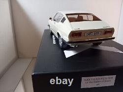 KK Scale Audi 100 Coupe S 1970 KK-Scale Limited Edition white In Box 118 Mint