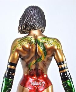 Kabuki Statue Faux Bronze Version Cs Moore 1/6 Scale Brand New