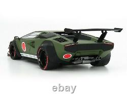 Khyzyl Saleem Lamborghini Huratach Army Green 118 Scale By Gt Spirit Gt809