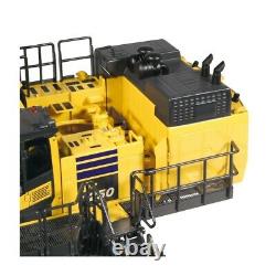 Komatsu PC1250-11 Mining Excavator with Bucket Yellow NZG 150 Scale #999 New