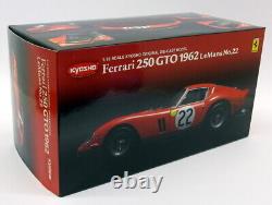 Kyosho 1/18 Scale 08432B Ferrari 250 1962 Le Mans 1962 #22