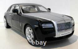 Kyosho 1/18 Scale Diecast 08801BK Rolls Royce Ghost Diamond black