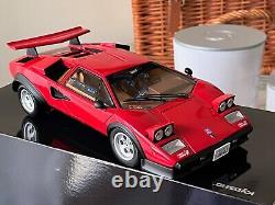 Kyosho Lamborghini Walter Wolf Red Countach 118 Scale Brand New Collectors Car