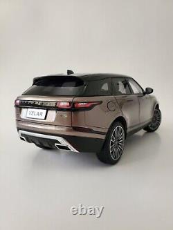 LCD 118 scale Model Range Rover Velar 2018 First Edition Brown