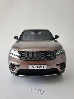 LCD 118 scale Model Range Rover Velar 2018 First Edition Brown