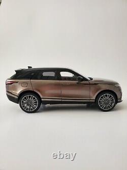 LCD 118 scale Model Range Rover Velar 2018 First Edition Brown