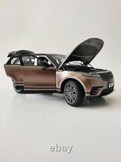 LCD 118 scale Model Range Rover Velar 2018 First Edition Brown