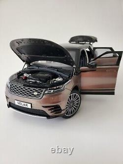 LCD 118 scale Model Range Rover Velar 2018 First Edition Brown