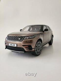 LCD 118 scale Model Range Rover Velar 2018 First Edition Brown