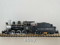 LGB 2019 S Colorado & Southern Steam Locomotive & Tender with Sound G-Scale