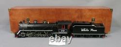 LGB 21832 Limited Edition G Scale BRASS White Pass Mikado 73 With Wooden Case EX