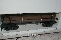 LGB G Scale 42660 Sumpter Valley Railway Log Carrier withXtra Logs, Metal Wheels